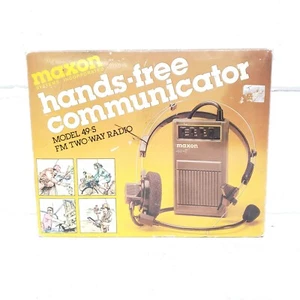 Maxon Two Way Radios Hands-Free Communicator *OPEN BOX* - BB - Picture 1 of 3