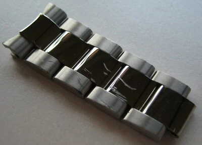 GENUINE ROLEX 19 mm DATE BRACELET OYSTER 72190 SOLID 4 LINKS & END FITTING 565 - Image 1 of 4