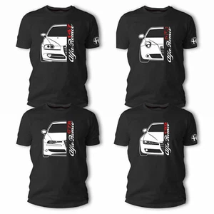 T-SHIRT unisex donna ALFA ROMEO 147 156 GTA 159 MITO GIULIA GIULIETTA tuning - Imagen 1 de 9