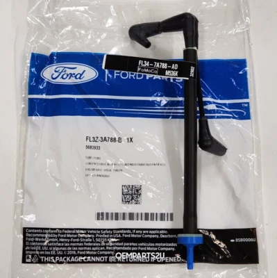 New 2015-2020 Ford F150 4X4 Auto Hub Lock Vacuum Line Tube Check Valve 4wd, OEM Foto 1 de 3