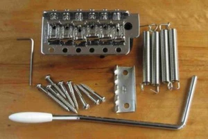WILKINSON® WVC SB CR TRÉMOLO IZQUIERDO VIBRATO BLOQUE DE ACERO CROMO para STRAT® MANO IZQUIERDA - Imagen 1 de 1