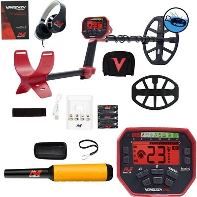 Minelab VANQUISH 540 Detector with 12 x 9 Coil and Pro-Find 20 Pinpointer