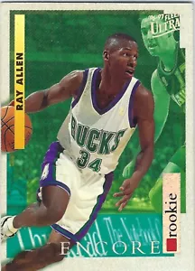 1997 Fleer Ultra Encore #265 Ray Allen Rookie RC Milwaukee Bucks - Picture 1 of 2