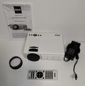RCA Model RPJ116 Multimedia / Home Theater Projector with Remote, Power cord - Picture 1 of 10