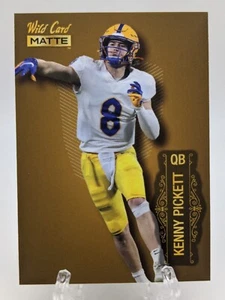 💥 2022 Wild Card Matte Kenny Pickett True Rookie Gold #MB-72 Steelers - Bild 1 von 2