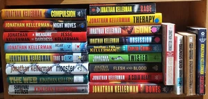 22 Jonathan Kellerman Novels Alex Delaware Hardcover & Paperback Crime Detective - Foto 1 di 23