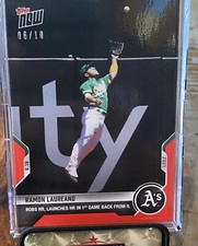 2020 Topps NOW Ramon Laureano - 369  06/10 RED Oakland A’s