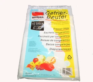Gefrierbeutel 6l 30x50cm 10 Stück - Bild 1 von 1