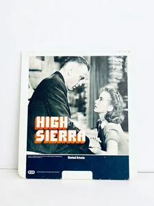 Vintage 1940 High Sierra Laserdisc VideoDisc CBS Fox Humphrey Bogart - Picture 1 of 4