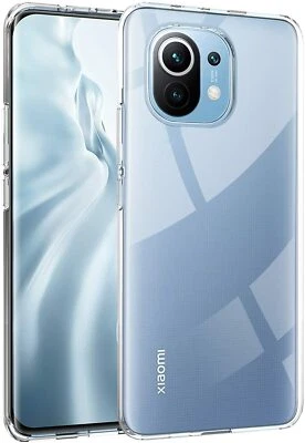 COVER CUSTODIA PER XIAOMI MI 11 5G TRASPARENTE TPU MORBIDA ULTRASLIM - Imagen 1 de 4