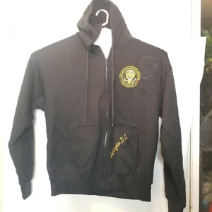 Washington DC USA Hoodie Size L Black (A9) - Picture 1 of 11