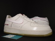2002 Nike Air Force 1 YEAR OF THE HORSE YOTH WHITE RED SILVER GREY 624040-115 11