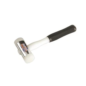 Sealey Nylon Faced Hammer 790g(1.75lb) Chrome Plated Zinc Head With Nylon Faces - Picture 1 of 8