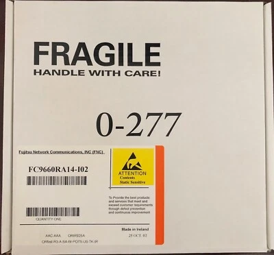 New Fujitsu SpeedPort DSL Modem FC9660RA14-I02 0-277 In Original Box - Image 1 of 3