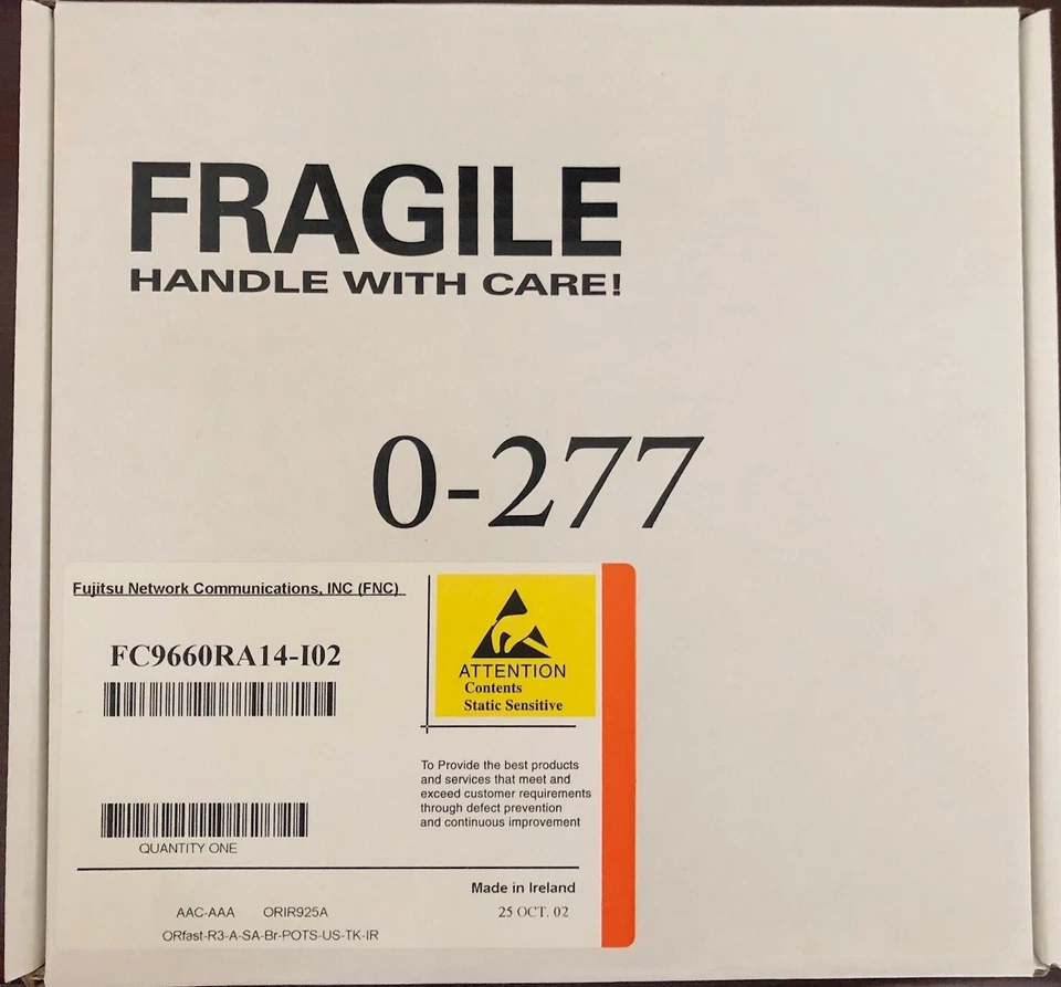 New Fujitsu SpeedPort DSL Modem FC9660RA14-I02 0-277 In Original Box - Image 1 of 3