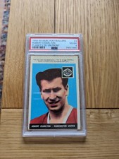 Bobby Charlton Robert Charlton 1958-59 A&BC Footballers LTD #3 PSA 4 Rookie RC