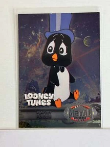 2024 Fleer Retro Looney Tunes Metal Universe 97/98 #25 Playboy Penguin - Picture 1 of 2