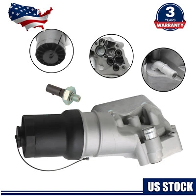 Upgrade Oil Cooler Filter Housing for 2005-2014 VW Jetta 2010-2014 Golf 2.5L - Изображение 1 из 4