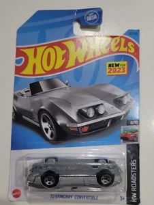 Hot Wheels RARE ERROR 2023 New Models #132 1972 Stingray Convertible 8/10🔥 - Picture 1 of 11