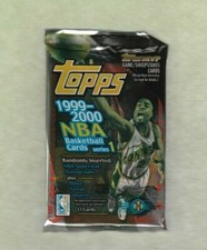 1999-2000 Topps Series 1 Basketball Hobby 3 Packs