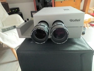 Projecteur de diapositives 35 mm Rollei P3800 fondu enchainé et 5 paniers 50 vue - Imagen 1 de 9