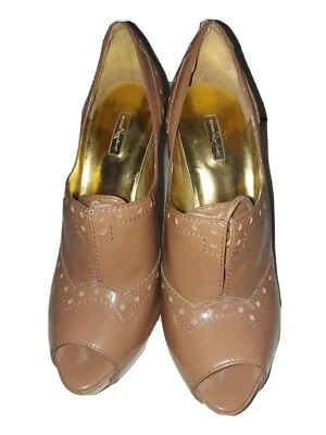 Zapatos Report Signature beige tacón 8 Foto 1 de 4