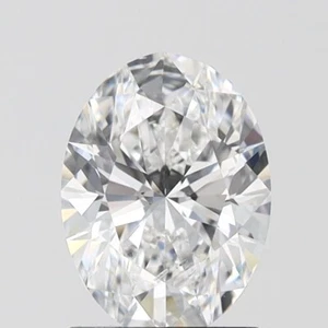 1.5 CT Loose Oval CVD Lab Grown Diamond Ring - Picture 1 of 11