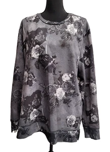 On The Byas Star Wars Sweatshirt (XL) Gray Darth Vader/Roses Rough Material - Picture 1 of 6