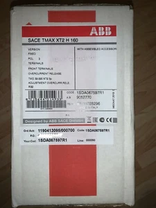 ABB C.BREAKER TMAX XT2H 160 TMD 32-320 3p F F - Bild 1 von 2