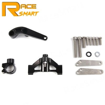 Soporte estabilizador amortiguador de dirección para Kawasaki Ninja ZX14R ZZR1400 2006-2012 Foto 1 de 4