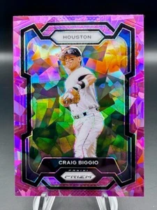 2024 Panini Prizm Baseball - Craig Biggio Pink Ice Prizm #123 Houston Astros - Picture 1 of 2