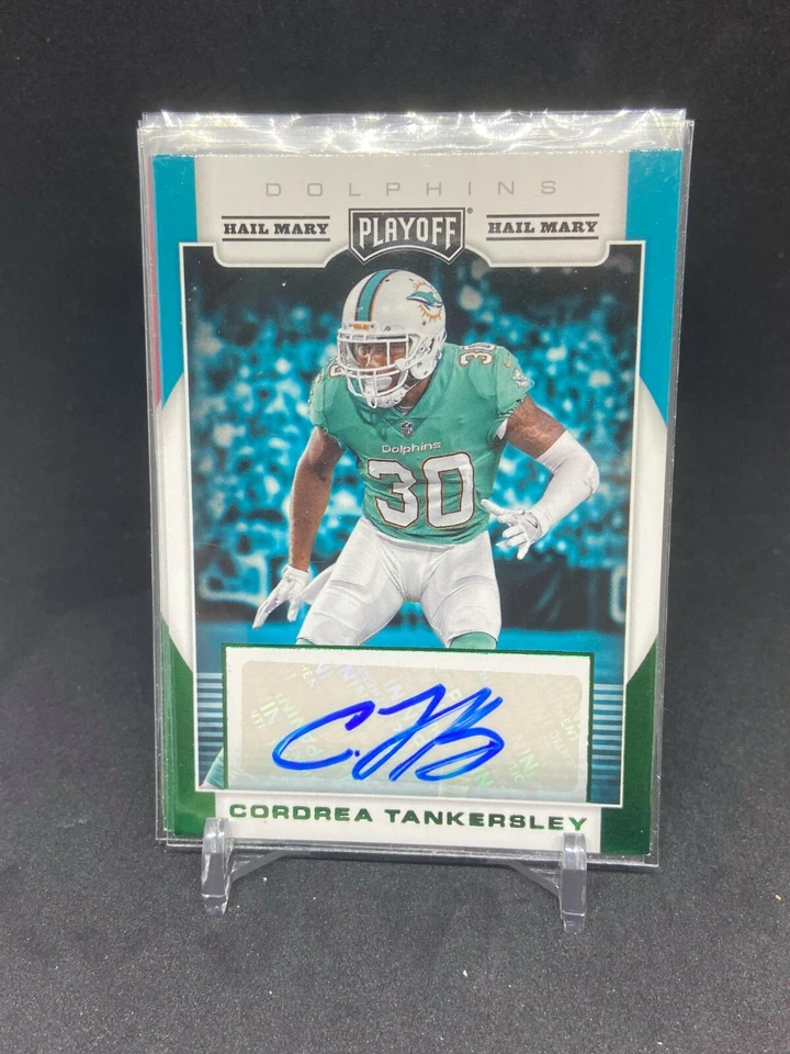 2017 Panini Playoff Cordrea Tankersley Hail Mary Auto - Image 1 of 1