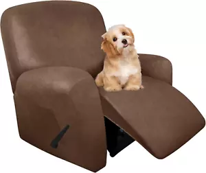 Leather-Like Recliner Chair Covers, Large Lazy Boy Recliner Slipcovers - Picture 1 of 11