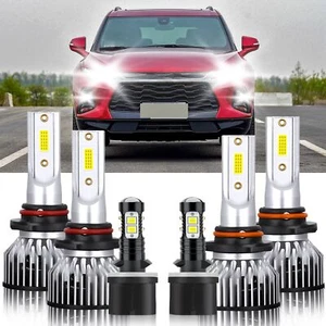 For Chevrolet Blazer 2004-2005 6x LED Headlight Hi/Lo+Fog light Combo White Bulb - Picture 1 of 12