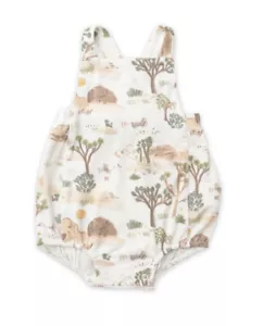 NWT Angel Dear Sunsuit Bubble Romper Bamboo Joshua Tree 6-12 Months - Picture 1 of 4