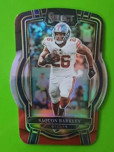2022 Panini Select #226 Saquon Barkley NY Giants Black Red Die-Cut - Bild 1 von 2