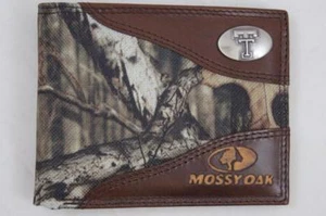 ZEP PRO Texas Tech Red Raiders Mossy Oak Camo Bifold Wallet Tin Gift Box - Picture 1 of 5