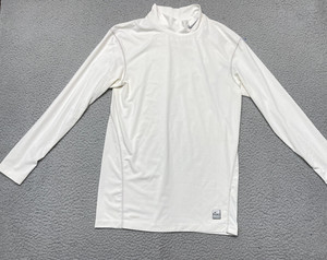 Nike Mock Neck White Activewear Tops 