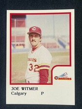 1986 ProCards Baseball Joe Witmer, Calgary Cannons,Near Mint, Minor League
