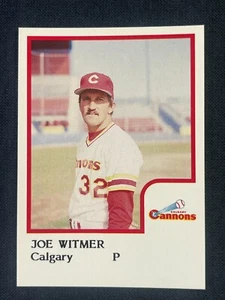 1986 ProCards Baseball Joe Witmer, Calgary Cannons, Near Mint, Minor League - Bild 1 von 6
