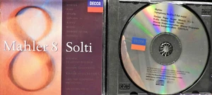 Mahler Symphony No.8 Chicago Symphony Orchestra, Sir Georg Solti German Decca CD - Picture 1 of 1