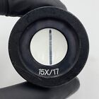 15X/17 Microscope Lens Used (Line On Lens)
