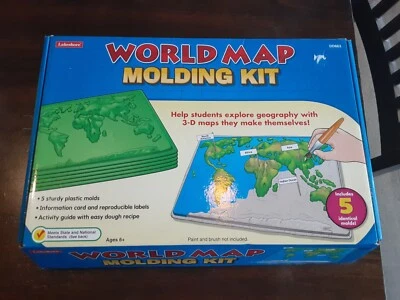 Kit de modelado de mapas del mundo Lakeshore Foto 1 de 4