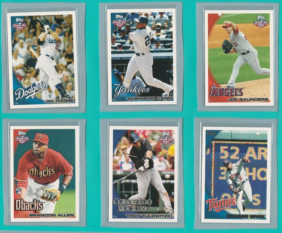 2010 Topps Opening Day #206 Brandon Allen Diamondbacks (RC - Rookie Card) - Image 1 of 1