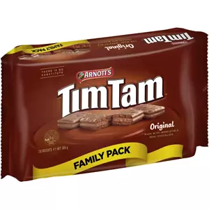 Arnotts Tim Tam Chocolate Biscuits Original Family Pack 365g - Picture 1 of 2
