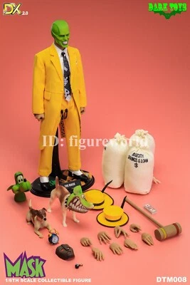 Pre-order DARK TOYS DTM008 1/6 The Man Mask Jim Carrey Deluxe Edition 2.0 Figure - Image 1 of 4