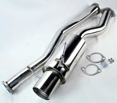 Especificaciones de deriva de escape Catback de acero inoxidable para Infiniti 350Z G35 2003-08 cupé de 2 puertas Foto 1 de 4