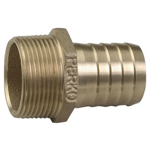 ADAPTADOR TUBO A MANGUERA PERKO 1-1/2" RECTO BRONCE - Imagen 1 de 1