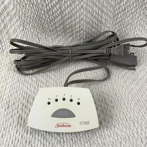 Sunbeam Electric Blanket Control Holmes PAC-0595 Style Y85 Replacement Cord EUC - Picture 1 of 14