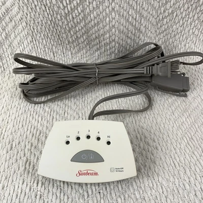 Sunbeam Electric Blanket Control Holmes PAC-0595 Style Y85 Replacement Cord EUC - Image 1 of 4